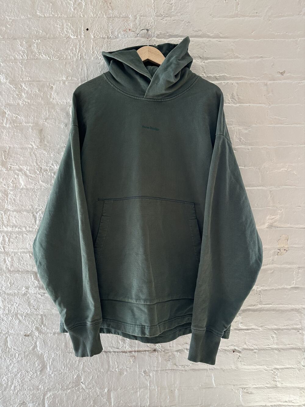 Acne Studios Logo Oversized Hoodie